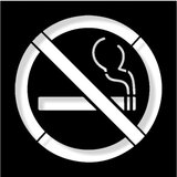 sablon de pictograma fumatul interzis